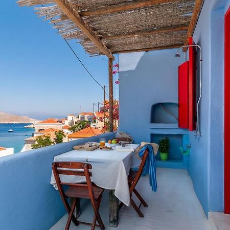 Atlantis Houses Chalki Town Exterior foto