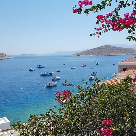 Atlantis Houses Chalki Town Exterior foto