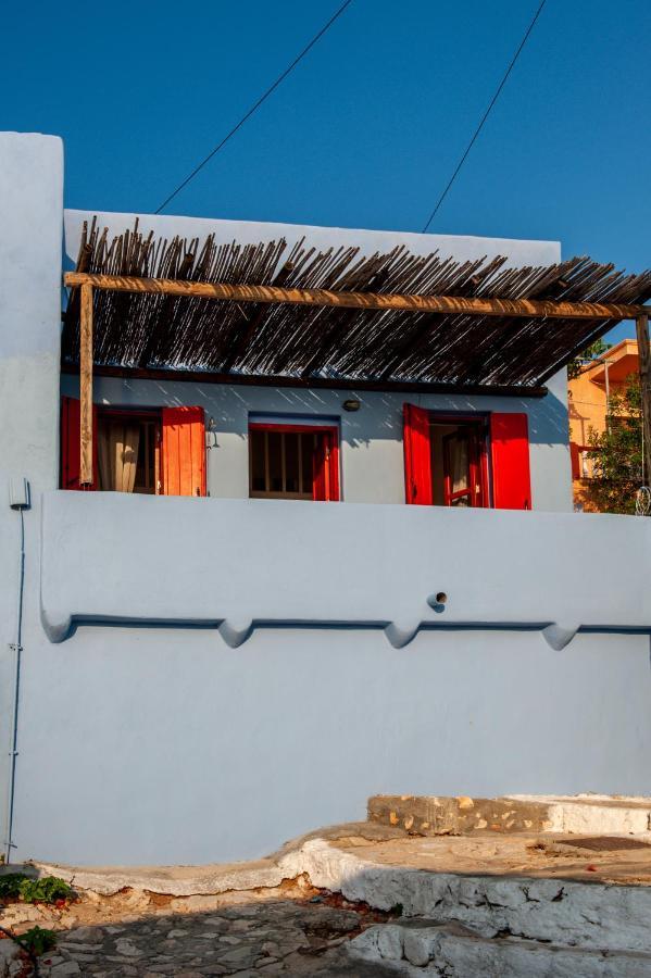 Atlantis Houses Chalki Town Exterior foto