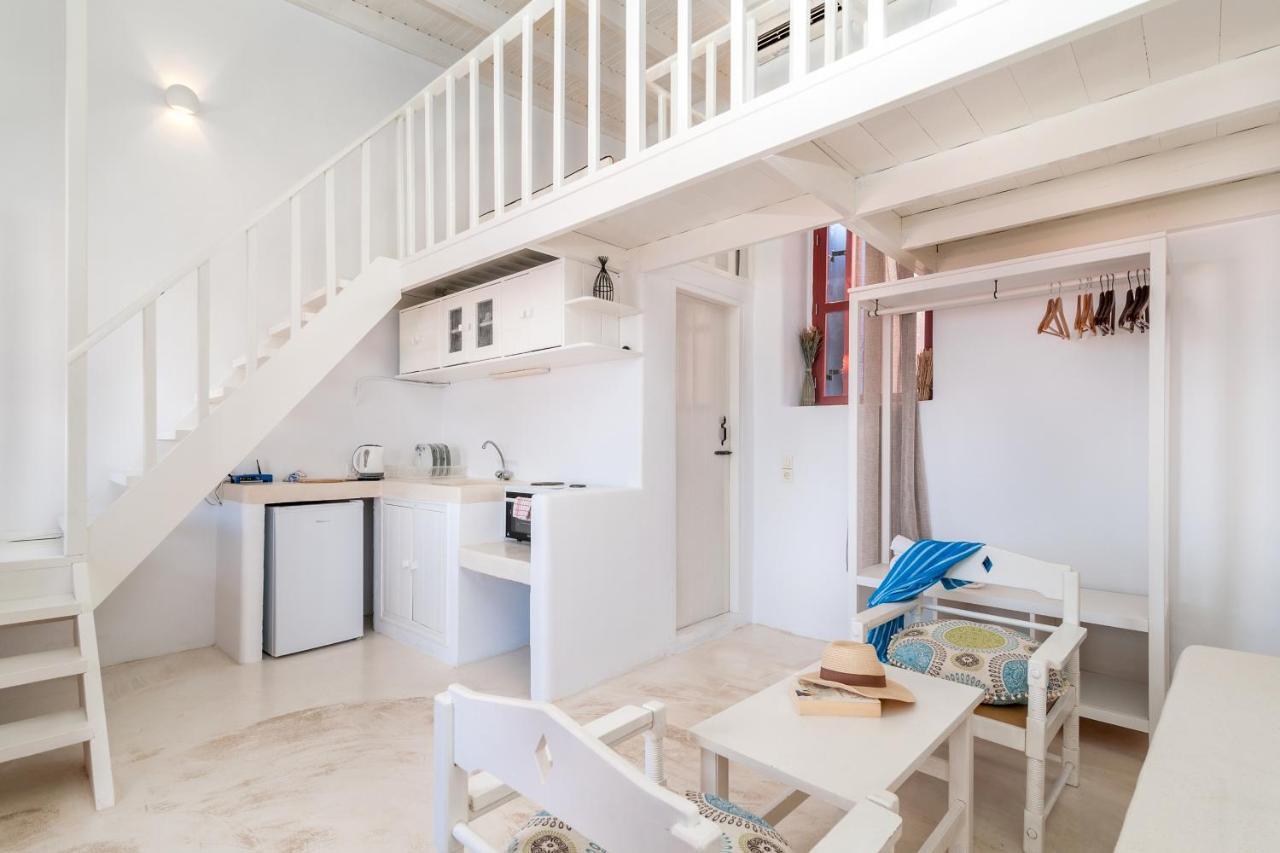 Atlantis Houses Chalki Town Exterior foto