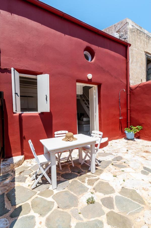 Atlantis Houses Chalki Town Exterior foto