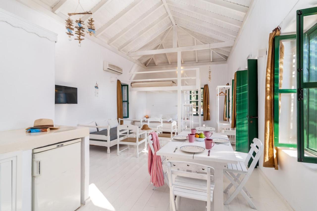 Atlantis Houses Chalki Town Exterior foto