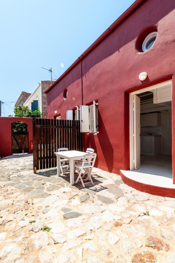 Atlantis Houses Chalki Town Exterior foto