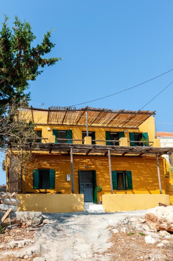 Atlantis Houses Chalki Town Exterior foto