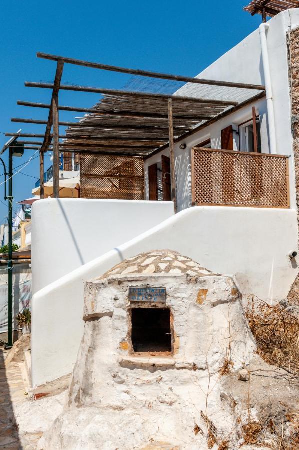 Atlantis Houses Chalki Town Exterior foto