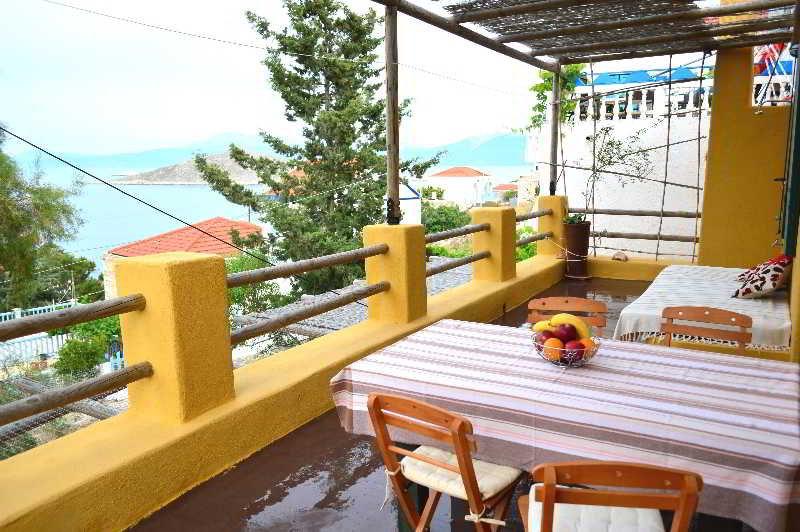 Atlantis Houses Chalki Town Exterior foto