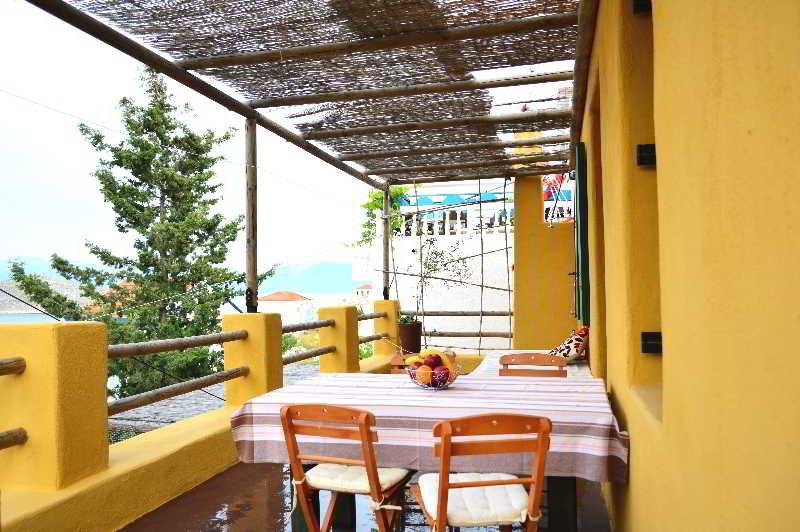 Atlantis Houses Chalki Town Exterior foto