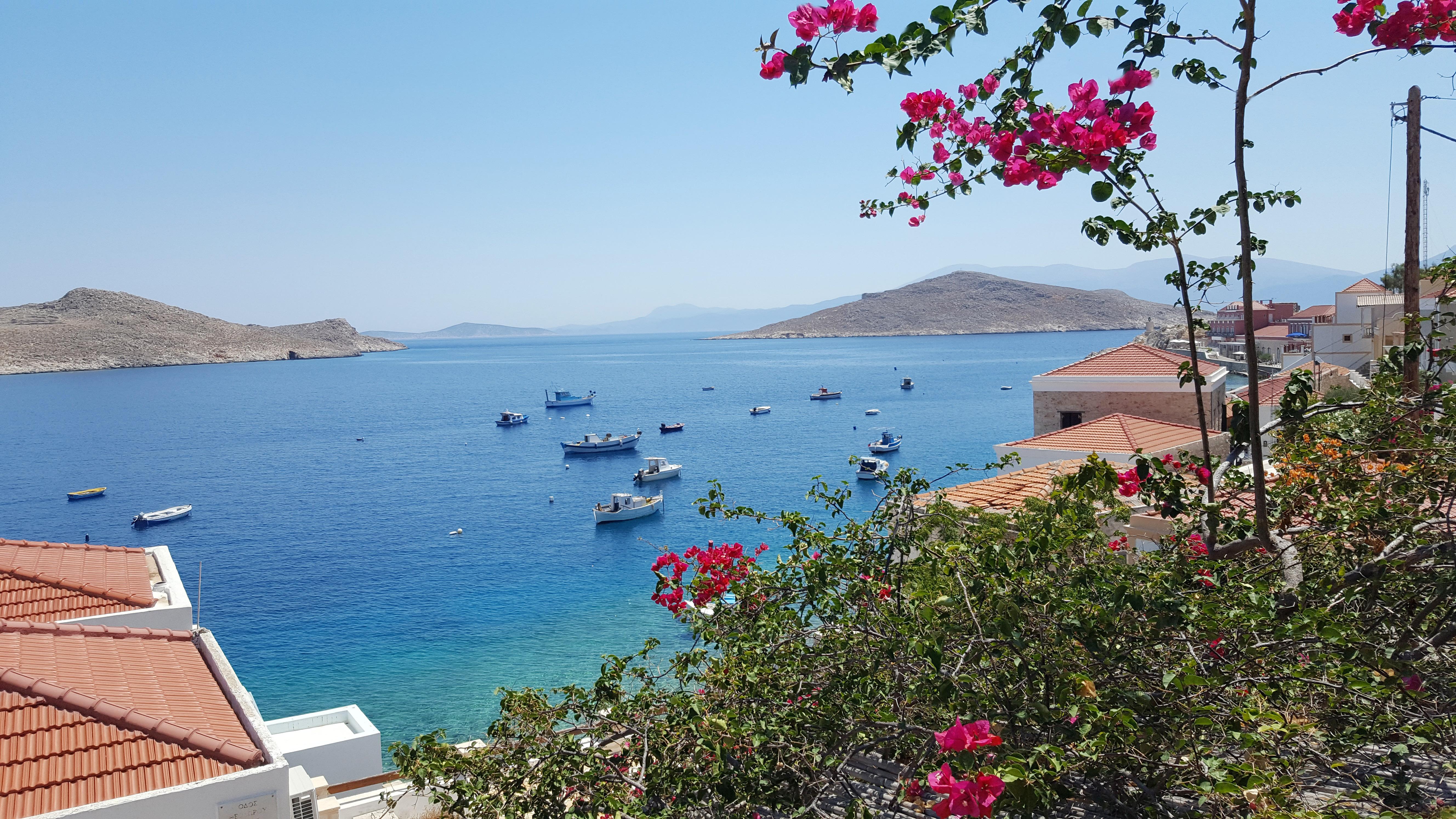 Atlantis Houses Chalki Town Exterior foto