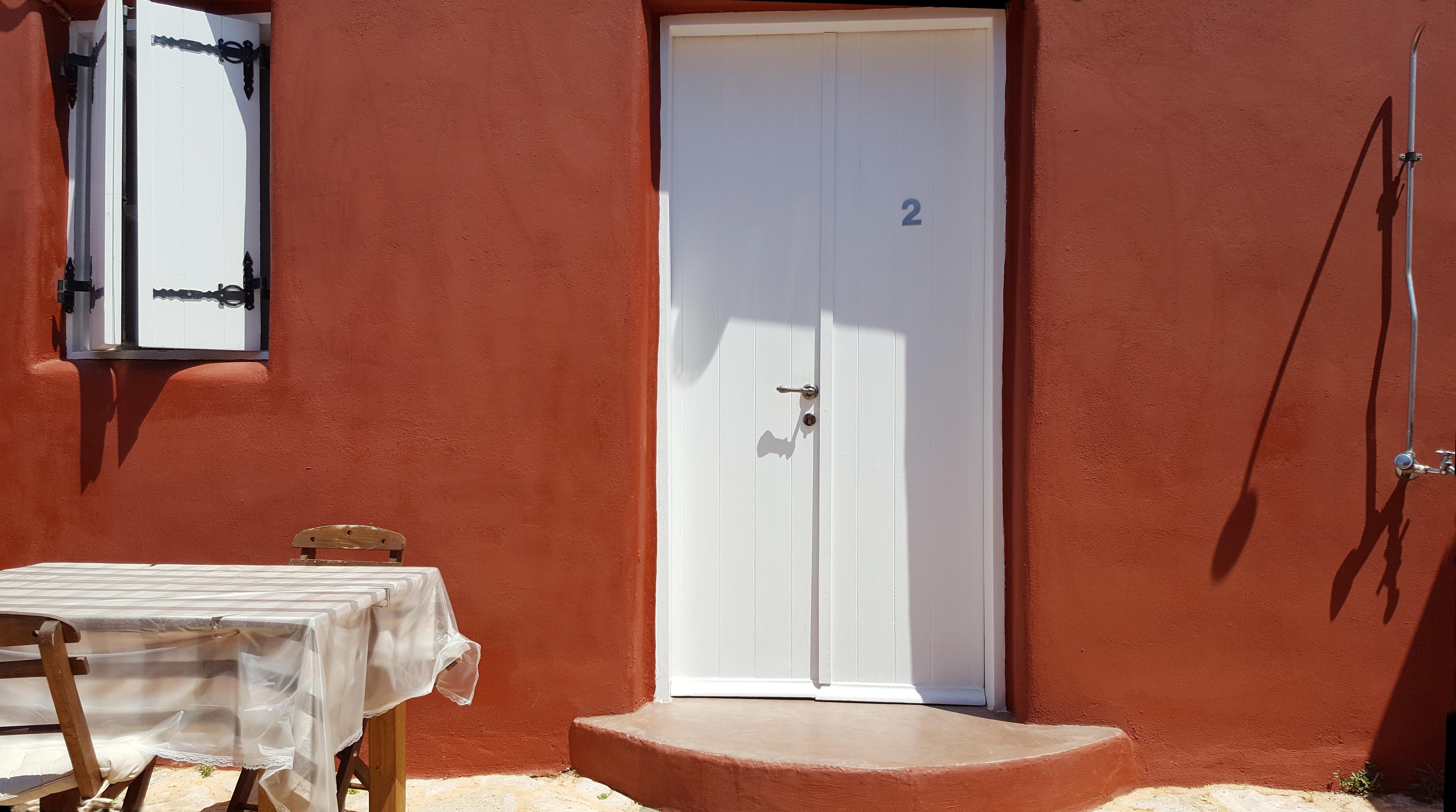 Atlantis Houses Chalki Town Exterior foto