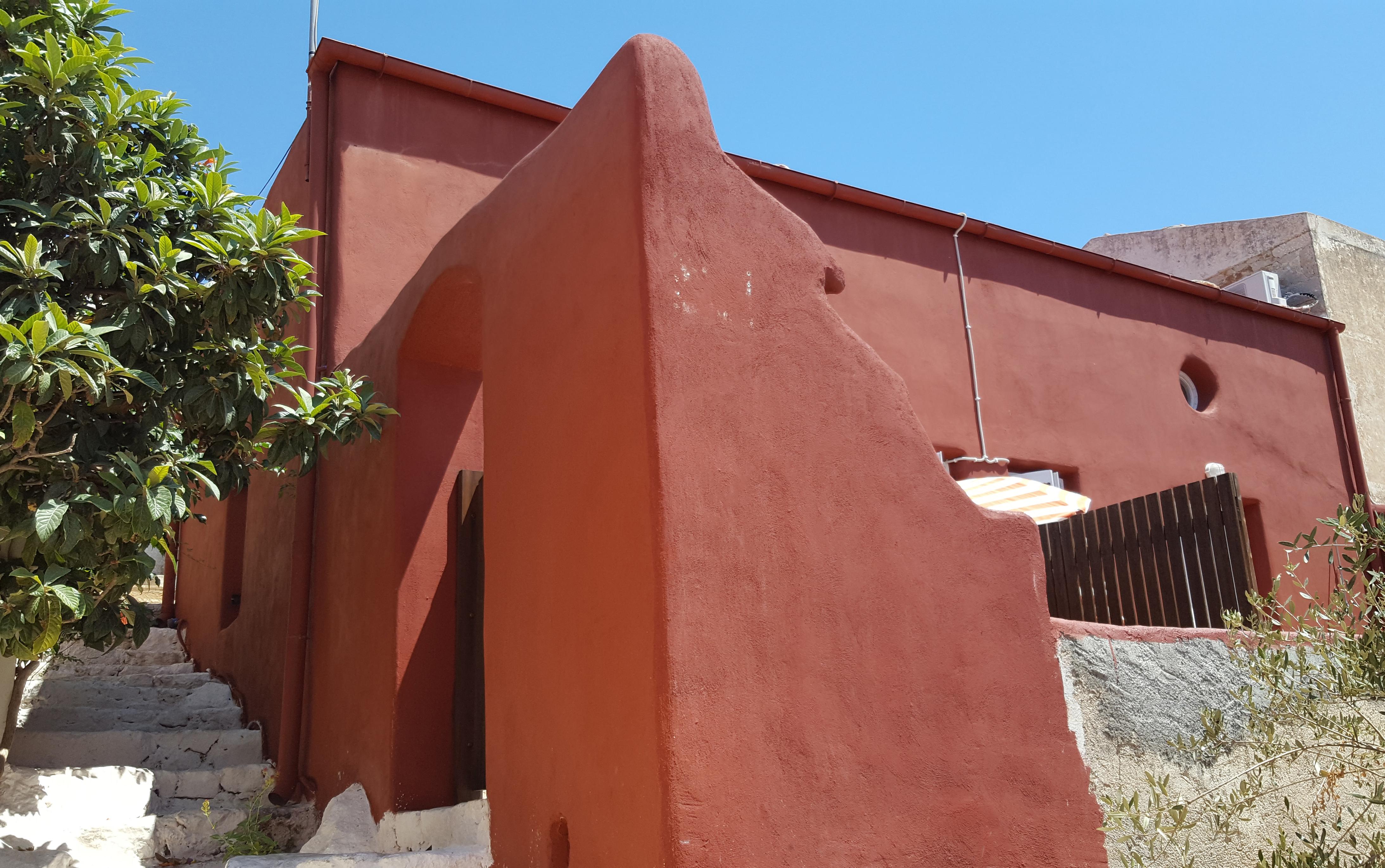 Atlantis Houses Chalki Town Exterior foto